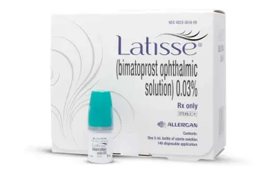 A box of latisse is shown.